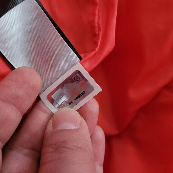 The North Face Puffer Vest Womens Sz XS Goose Down Full Zip Mock Neck 550 Plaid - Picture 6 of 11